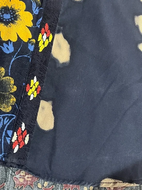 Christian Lacroix for Desigual Patchwork Mixed‑Print Button-Up Shirt - Picture 8 of 9